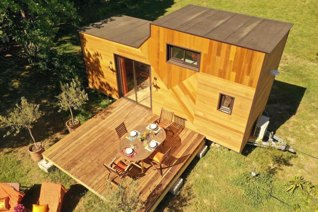 Tiny House Atypique Tout Confort 4 Pers Jardin La Garde  Zewnętrze zdjęcie
